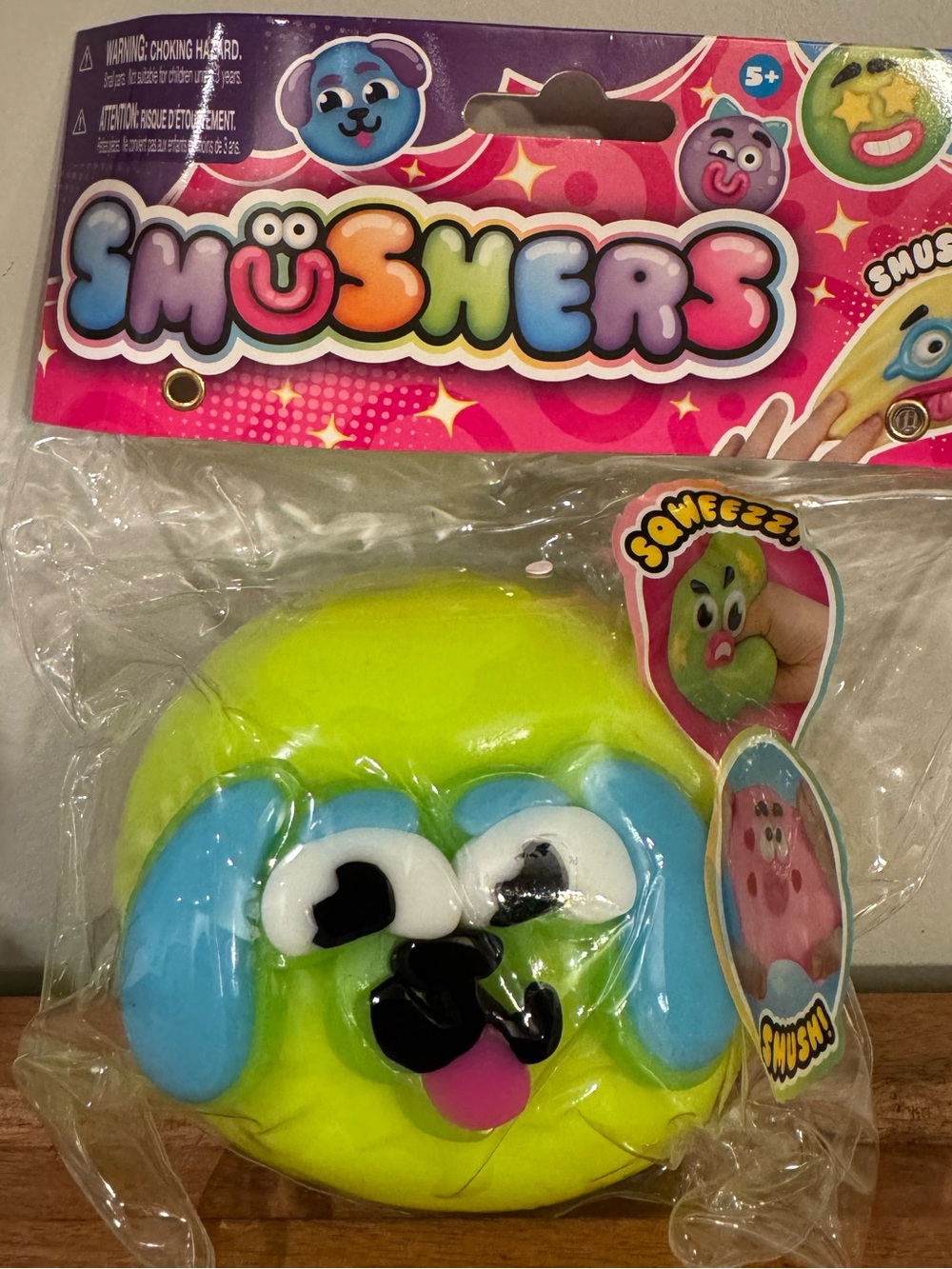 ORB Curiosities Smushers Squeeze - Green Face